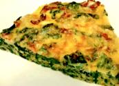 Bacon, Swiss Chard, And Potato Frittata